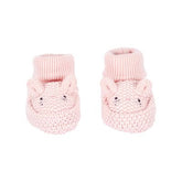 Media Tejida Conejo Rosa